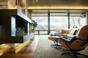 Lounge chair with ottoman