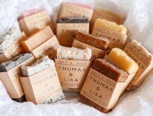 handmade wedding soaps