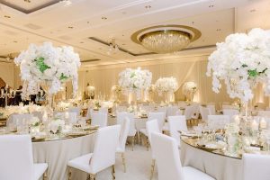 Wedding reception decor
