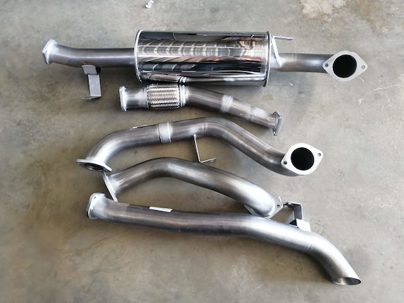 Toyota Hilux exhaust