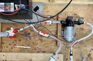 12 volt water pump for camping