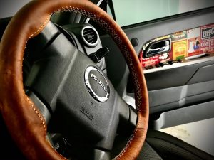 isuzu dmax steering wheel cover