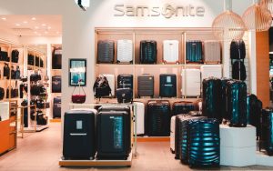 Samsonite shop in Brisbane, Australia.