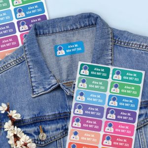 name labels