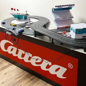 Carrera slot car race track