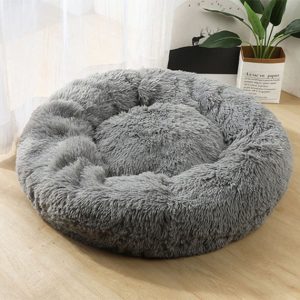 VEBO Plush Calming Dog Bed [Size: Large]