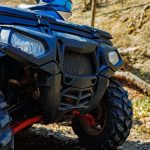 close up of utv bike