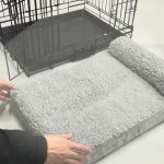 VEBO Orthopedic Dog Bed for Collapsible Wire Crate [Small]