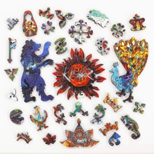 Jigsaw puzzle pieces