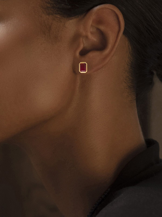 Ruby Studs
