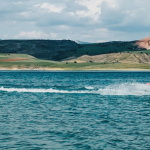 person jet skiing